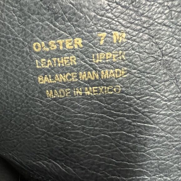 Marco Delli Tall Boots Women's Size 7 Black Leather Cowboy EUC - Picture 4 of 10